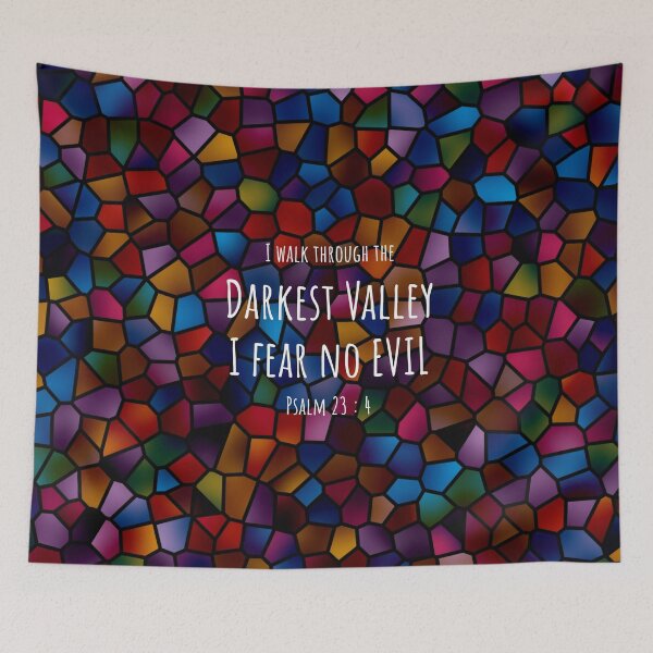 Item preview, Psalm 23 : 4 - I fear no evil - Bible Passage designed and sold by JF Designs.