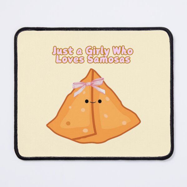 Item preview, Just a Girly Who Loves Samosas designed and sold by Panakake78.