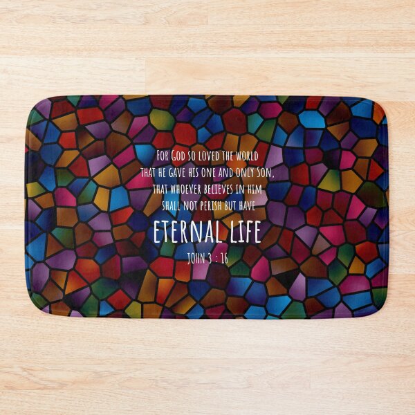 Item preview, John 3 : 16 - For God so loved the world - Bible Passage designed and sold by JF Designs.
