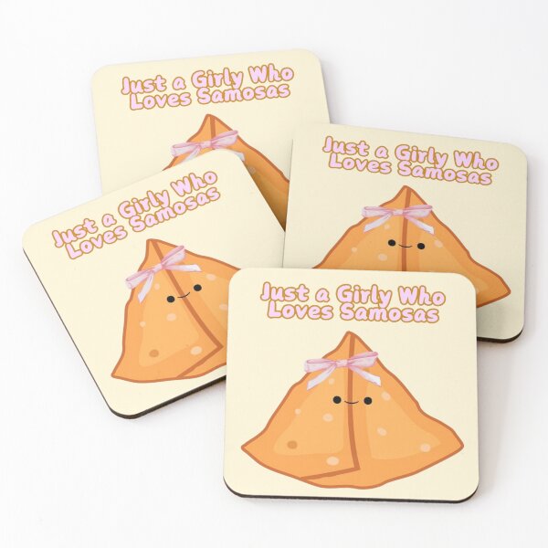 Item preview, Just a Girly Who Loves Samosas designed and sold by Panakake78.