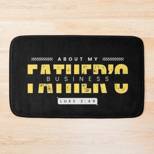Item preview, About My Father's Business Luke 2:49 designed and sold by TNGOverall.
