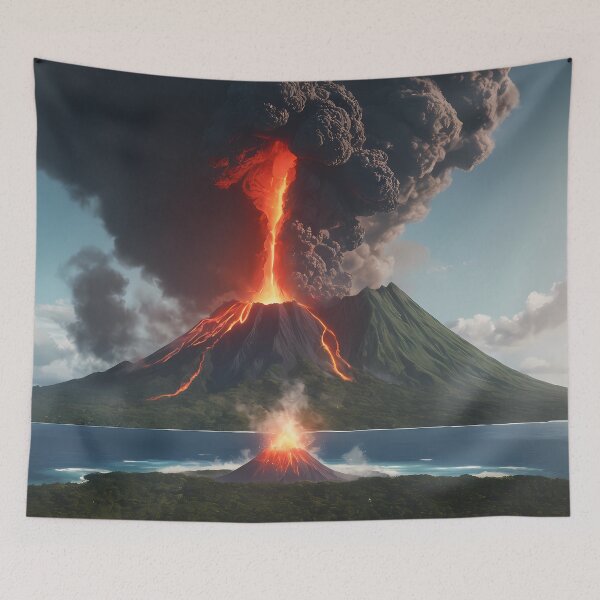 Item preview, Erupting Volcano designed and sold by papi1998.