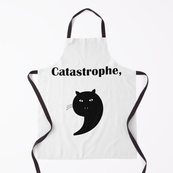 Item preview, Catastrophe - Cat Apostrophe Design for Grammar and Cat Lovers designed and sold by LoFi-OG.