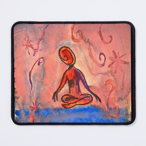 Item preview, Meditation Painting designed and sold by BansheeMilk.