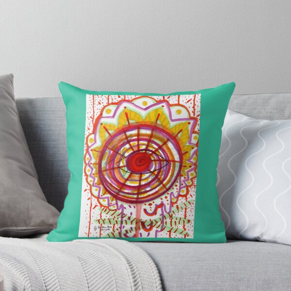 Item preview, Eye Visions - Trippy Psychedelic Neon Eye Flower Henna - UV Reactive designed and sold by RainbowDoveShop.