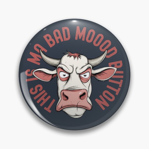 Artikelvorschau, Das ist meine schlechte Laune Shirt" - Grumpy Cow Farm Humor entworfen und verkauft von TheSillySartor.
