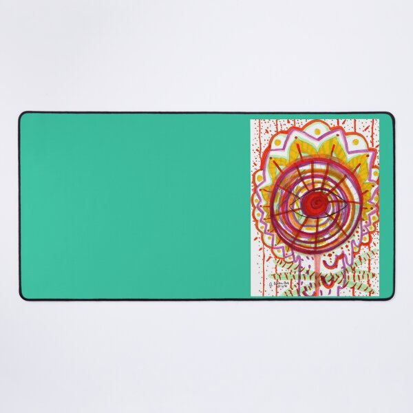 Item preview, Eye Visions - Trippy Psychedelic Neon Eye Flower Henna - UV Reactive designed and sold by RainbowDoveShop.