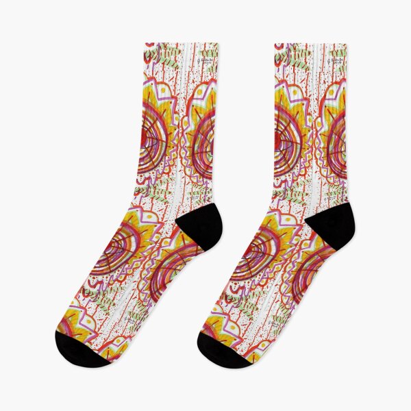 Item preview, Eye Visions - Trippy Psychedelic Neon Eye Flower Henna - UV Reactive designed and sold by RainbowDoveShop.