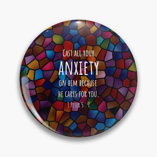 Item preview, 1 Peter 5 : 7 - Cast your anxiety - Bible Passage designed and sold by JF Designs.