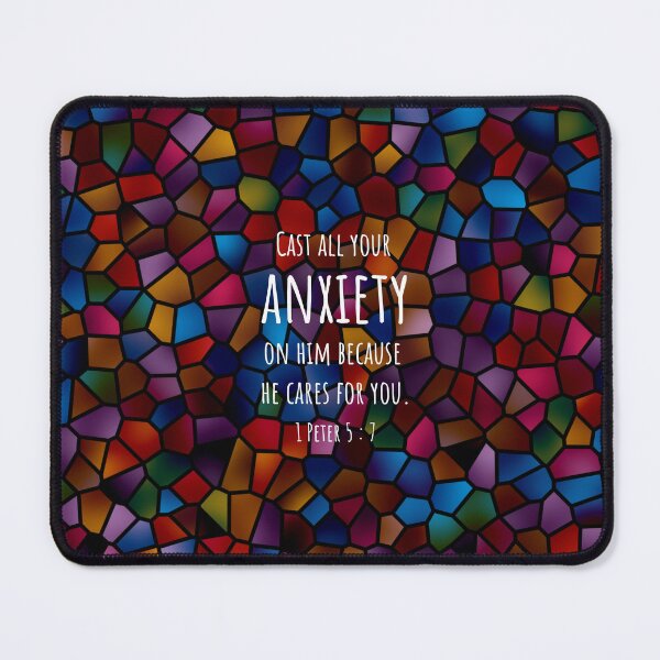 Item preview, 1 Peter 5 : 7 - Cast your anxiety - Bible Passage designed and sold by JF Designs.