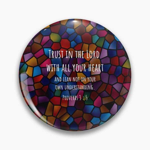 Item preview, Proverbs 3 : 5 - Trust in the Lord - Bible Passage designed and sold by JF Designs.