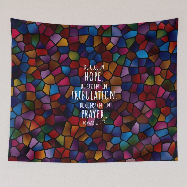 Item preview, Romans 12 : 12 - Rejoice in hope - bible passage designed and sold by JF Designs.