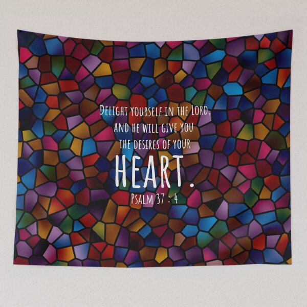 Item preview, Psalm 37 : 4 - Delight yourself in the lord - Bible passage designed and sold by JF Designs.