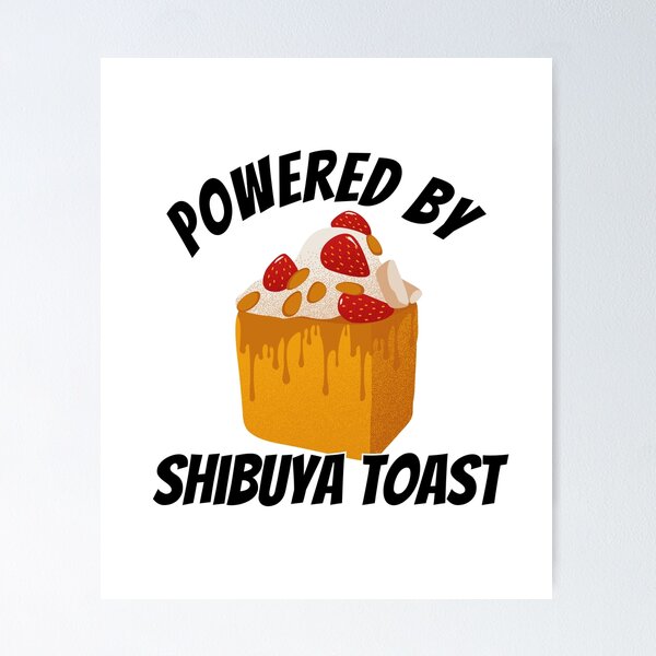Item preview, Powered By Shibuya Toast designed and sold by Tokyotopia.