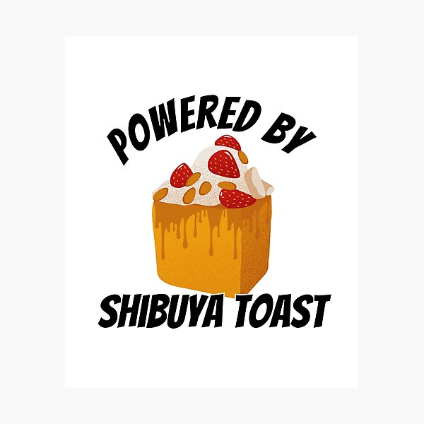 Item preview, Powered By Shibuya Toast designed and sold by Tokyotopia.