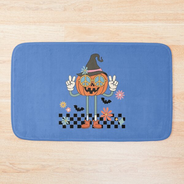 Item preview, Groovy pumpkin - happy halloween season - retro pumpkin- boho witch designed and sold by patchdaprodusah.