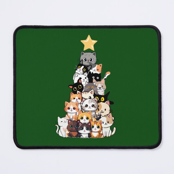 Item preview, Meowy Christmas Kitten Tree Cat designed and sold by BobHan.