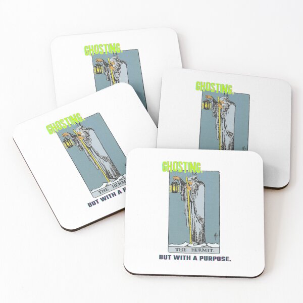 Item preview, The Hermit Tarot Card - Ghosting With A Purpose designed and sold by Priestessology.