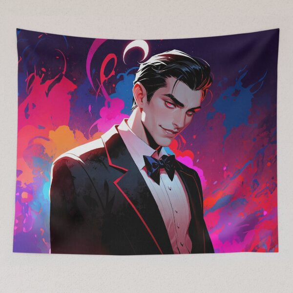 Item preview, Man of the Evening in Vibrant Colours designed and sold by CriaCreative.