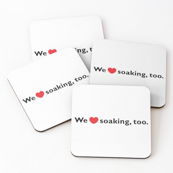 Item preview, We love soaking, too. designed and sold by the-craft-shop.