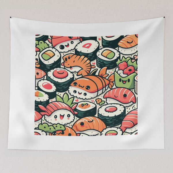 Item preview, Minimalist Sushi Design designed and sold by CeammiShop.