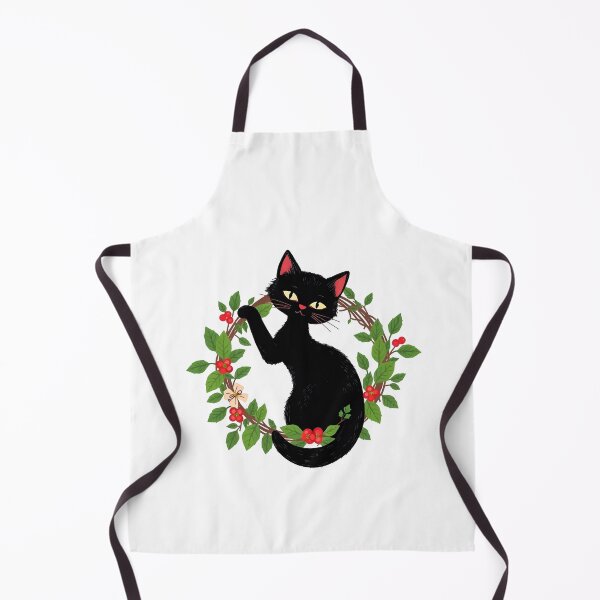 Item preview, Black Cat Christmas designed and sold by svarupa.