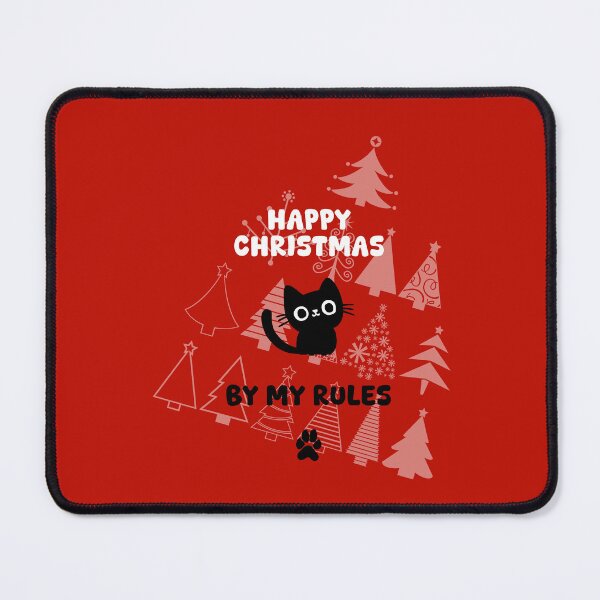 Item preview, HAPPY CHRISTMAS BY MY RULES, Unique designed and sold by villacreativa.