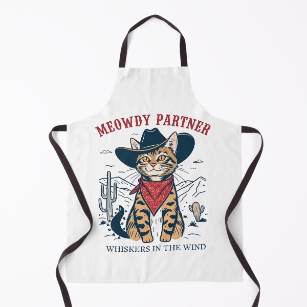 Item preview, Meowdy Partner Whiskers in the Wind designed and sold by svarupa.