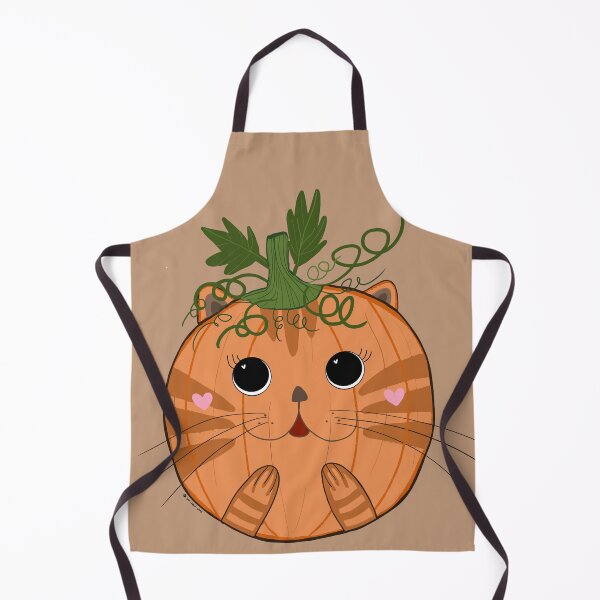 Item preview, Orange pumpkin cat designed and sold by MadebySan.