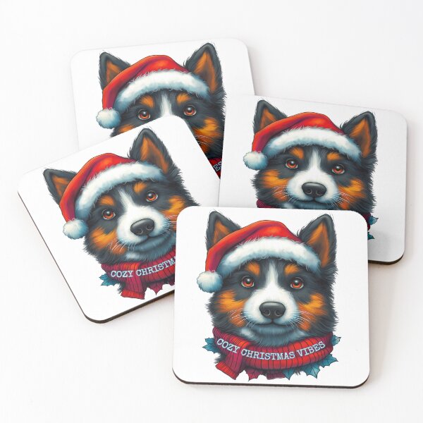Item preview, Cozy Christmas Vibes Dog, Festive Holiday Dog, Cute Christmas Pet, Holiday Puppy Design, Winter Dog Art designed and sold by BukkyStory.