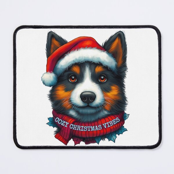 Item preview, Cozy Christmas Vibes Dog, Festive Holiday Dog, Cute Christmas Pet, Holiday Puppy Design, Winter Dog Art designed and sold by BukkyStory.