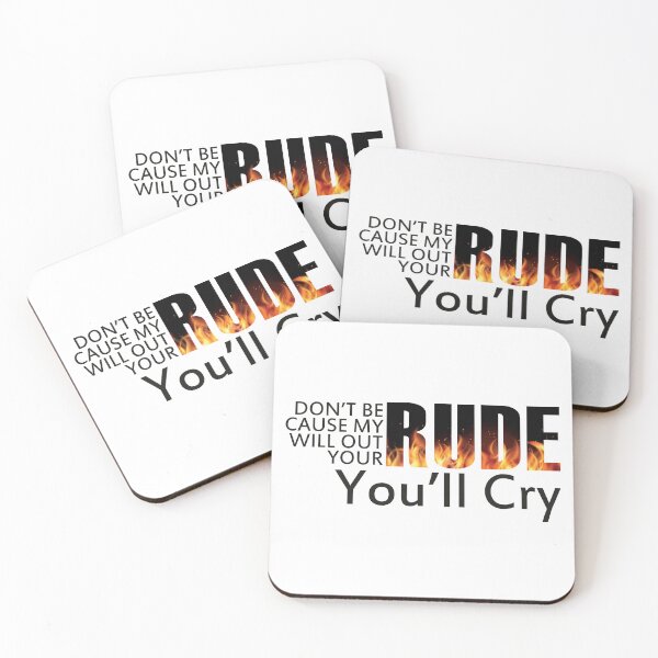 Item preview, Rude quote - on White designed and sold by Sekutawa.