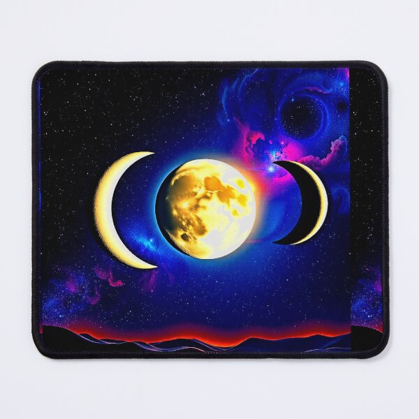 Item preview, Golden Triple Moon  designed and sold by Earth Nature Creations.