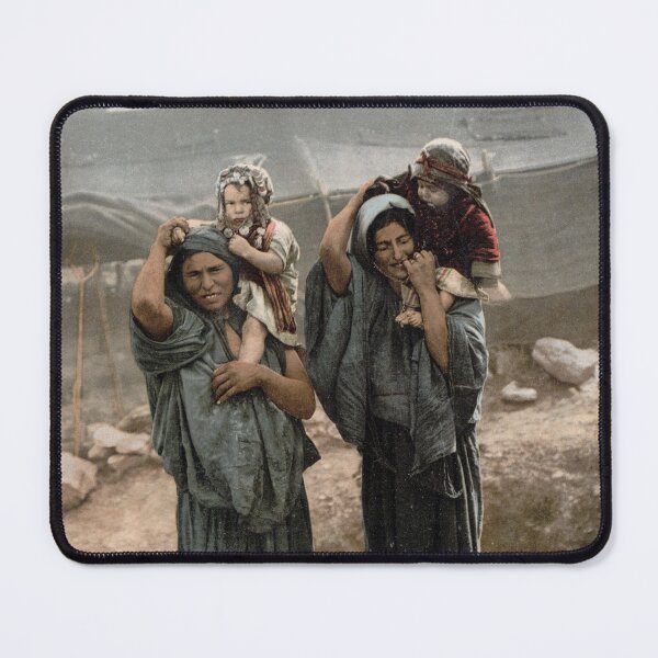 Item preview, Bedouin women with children designed and sold by 19th Century in Color.