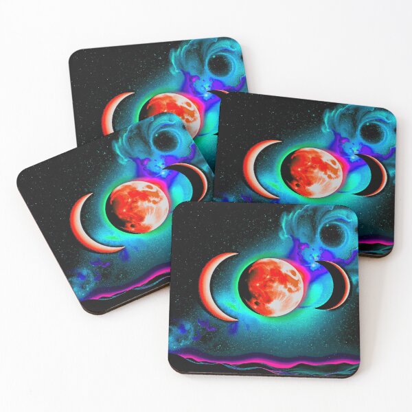 Item preview, Triple Blood Moon  designed and sold by Earth Nature Creations.