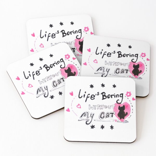 Item preview, Cat lovers affirmation quotes typography  designed and sold by happiartworks .