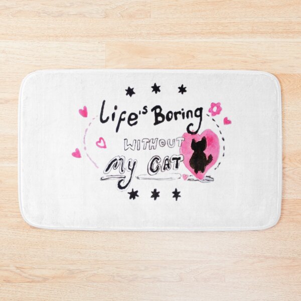 Item preview, Cat lovers affirmation quotes typography  designed and sold by happiartworks .