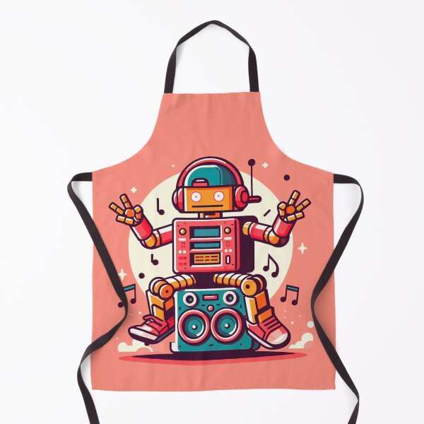 Item preview, Pink Hip Hop Robot: Hip Hop Robot - Mechanical Beat designed and sold by Arte Cartoon From TagTeam Group.