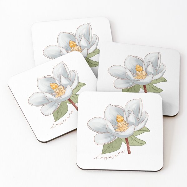Item preview, Louisiana Magnolia State Flower Classic T-shirt Sticker designed and sold by ThinkNature!.