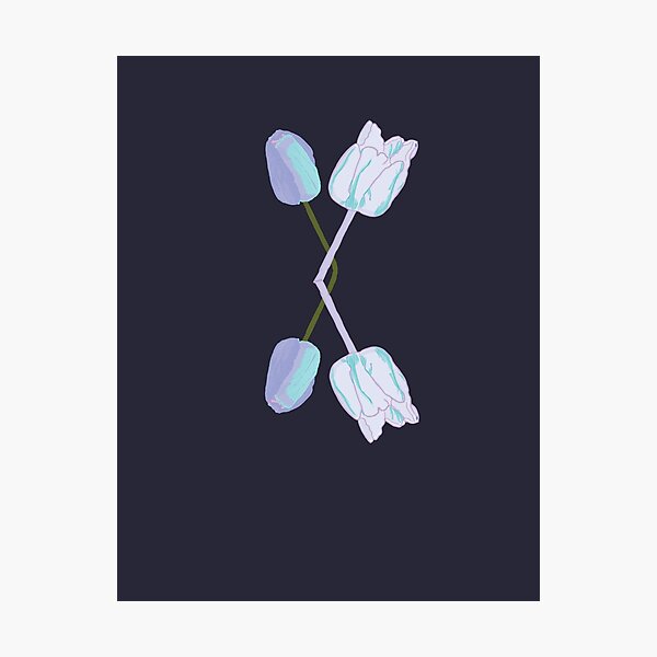 Item preview, Winter Tulips Mirrored designed and sold by Galadream.