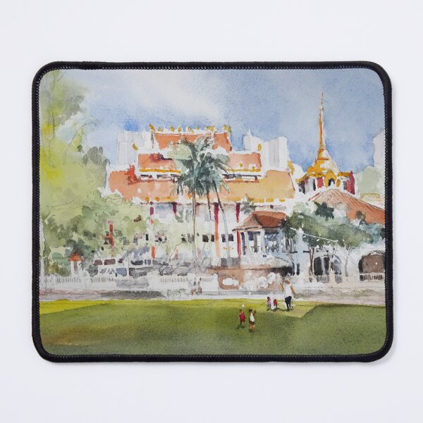 Item preview, ZhongShan Park, Burmese temple and Sun Yat Sen Nanyang Memorial Hall designed and sold by Almondtree.