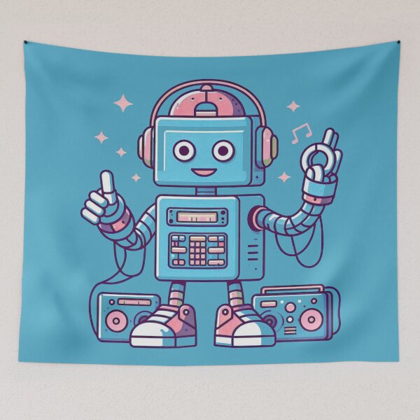 Item preview, Hip Hop Robot: Hip Hop Robot - Mechanical Beat designed and sold by Arte Cartoon From TagTeam Group.