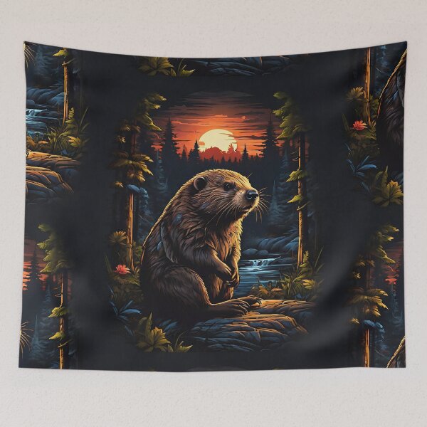 Item preview, Bober in the Forest  designed and sold by Marcicev-Bojan.