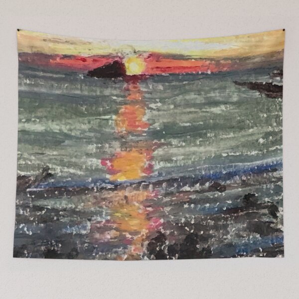 Item preview, Setting Sun Calm Sea 40018 (miniature) designed and sold by Catherine Holland.