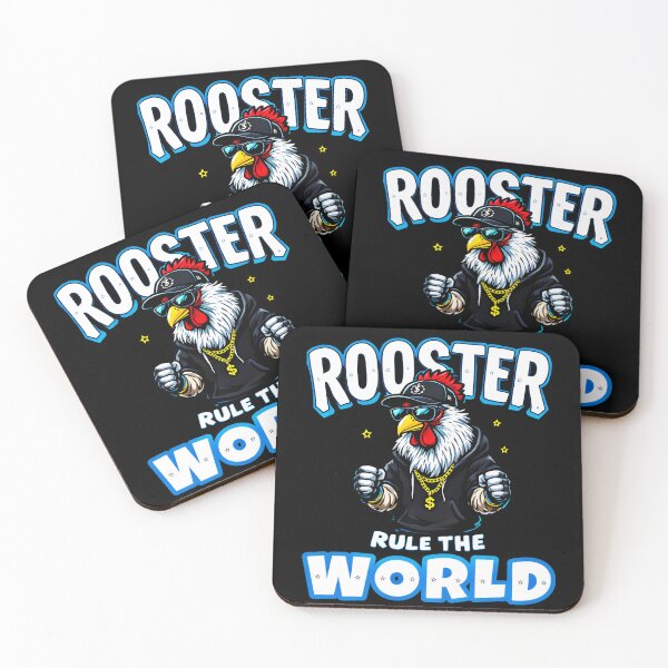 Item preview, Rooster Rule The World designed and sold by AlphaTeez.