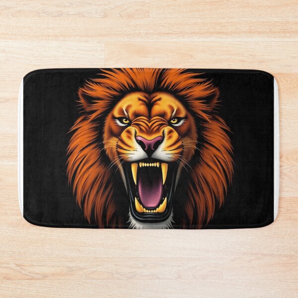 Item preview, Fierce Lion Roar designed and sold by sachinnaha.