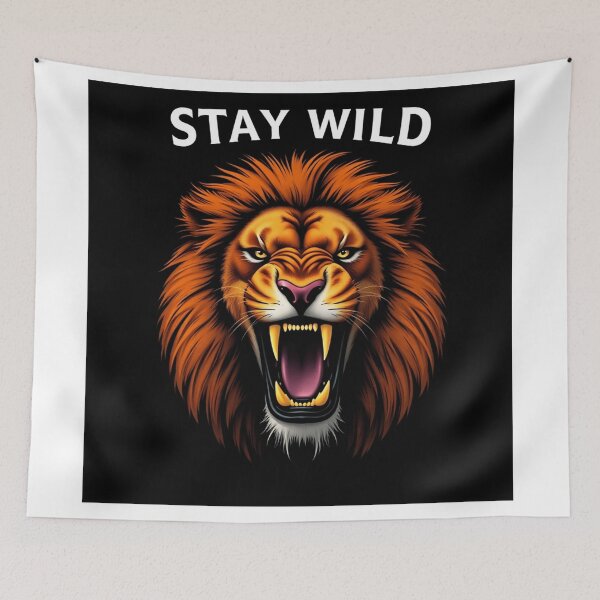 Item preview, Fierce Lion Roar designed and sold by sachinnaha.