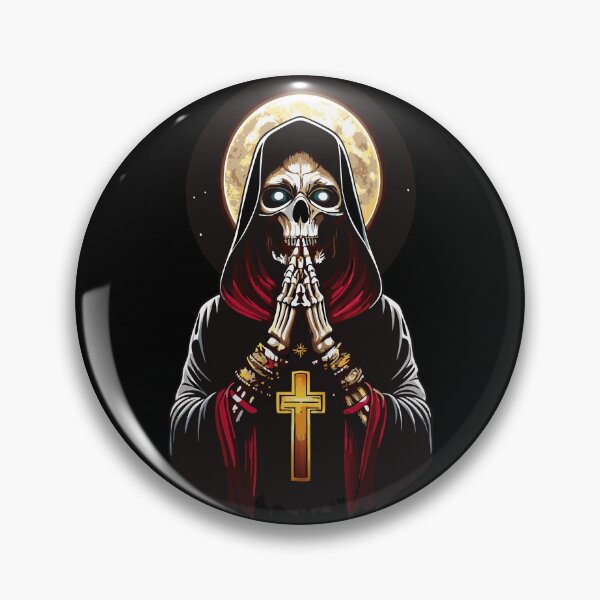Item preview, Gothic Death in Prayer - Dark Fantasy Art designed and sold by luuuMerch.