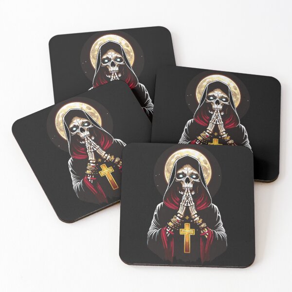 Item preview, Gothic Death in Prayer - Dark Fantasy Art designed and sold by luuuMerch.