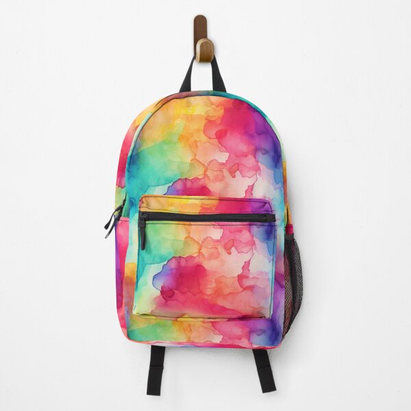 Item preview, Abstract Rainbow Ink Flow Design – Modern Aesthetic Art designed and sold by Hanna Ryan.